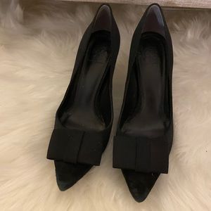 Tory Burch Black Bow Pumps